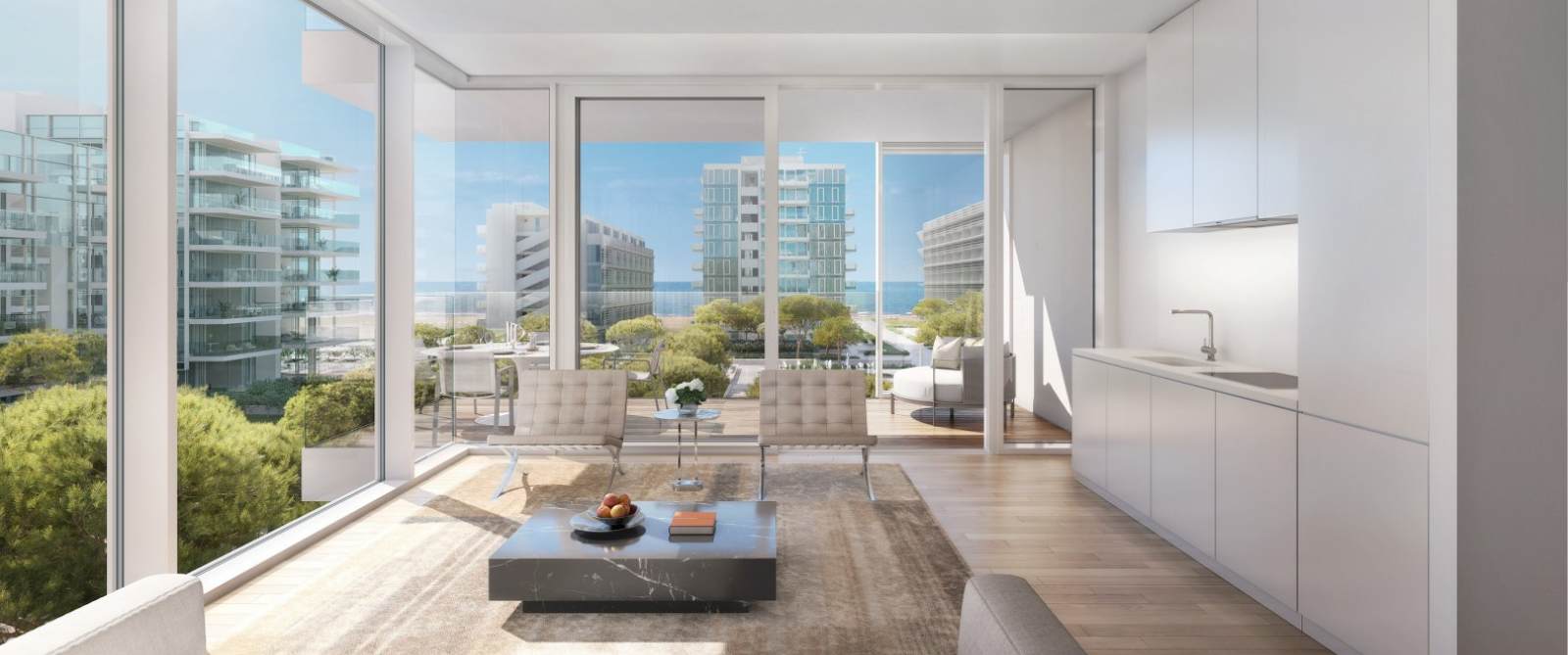 Richard Meier Tower apartments